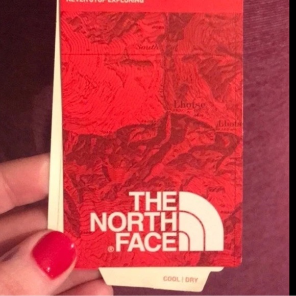 NWT The North Face Women’s Half Zip Pullover Top Pink Heather Size S CoolDry - Picture 4 of 5